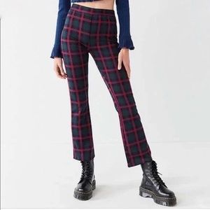 Urban Outfitters Plaid Flare Pants